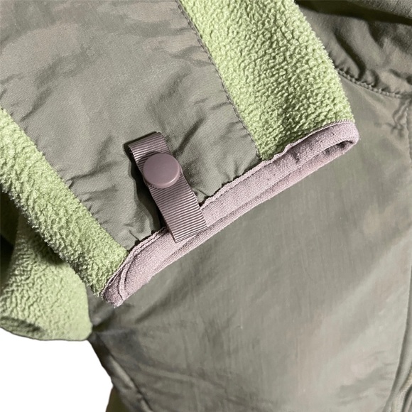 The NORTH FACE Green Fleece Polartec Jacket Small Petite - Picture 12 of 15